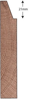 Skirting 120x21mm (METRE)