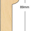 Skirting 89mm (METRE)
