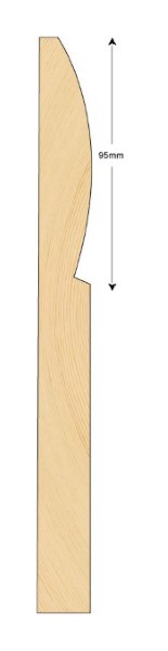 Skirting 220x21mm (METRE)