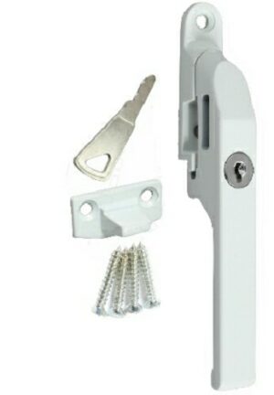 Lockable Casement Fastener White (EACH)