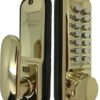 Digital Lock 2500 Holdback 70mm Latch Brass (EACH)