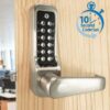 BORG LOCK BL7001ECP Digital Lock 7001 HD Lever Easicode Pro SS (EACH)