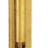 Barrel Bolt Straight 75x25mm Polished Brass (EACH)