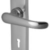 Windsor Lever Furn Lock 152x41mm Polished Chrome (SET)