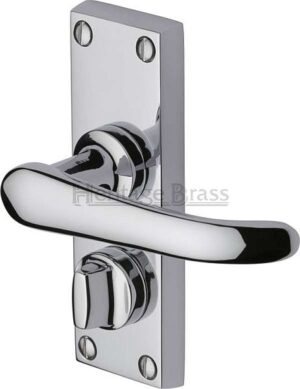 HERITAGE BRASS V735-PC Windsor Privacy Set 120x41mm CP (SET)