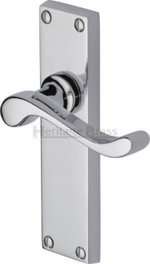 Bedford Lever Furniture Latch Polished Chrome (SET)