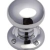 HERITAGE BRASS V980-PC Mortice Knob Set 57mm PC (SET)