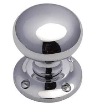 HERITAGE BRASS V980-PC Mortice Knob Set 57mm PC (SET)