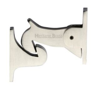 HERITAGE BRASS V1074-SN Gravity Door Holder SN (EACH)