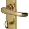 Windsor Lever Bathroom Furniture 154x40mm P/brass (SET)