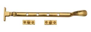 Casement Stay 254mm Victorian Polished Brass (EACH)