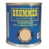 BRUMMER Wood Filler Light Walnut 250g (EACH)