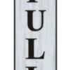 Sign 'pull' (ver) 220x60mm SAA (EACH)