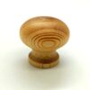 Knob 48mm Dia Plain Pine (EACH)