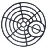 Gulley Grid Round 150mm Black (EACH)