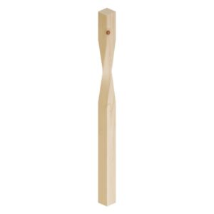 Softwood Newel Post Twist 91x45x1500 Half (EACH)