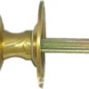 CARLISLE BRASS AA33 Rack Bolt Thumb Turn (Splined Spindle) PB (EACH)