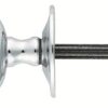 CARLISLE BRASS AA33CP Rack Bolt Thumb Turn (Splined Spindle) CP (EACH)