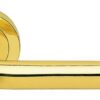 Studio H Lever On Rose Polished Brass (EACH)