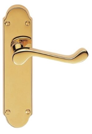 CARLISLE BRASS DL167PVD Oakley Lever Furniture Latch PVD (SET)