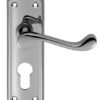 CARLISLE BRASS DL17YCP Ashtead Lever Furniture Euro CP (SET)