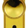 Beaded Knob Lockset Polished Brass (SET)
