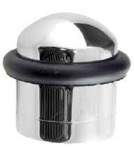 Door Stop Floor 32mm Polished Chrome (EACH)