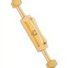 Espagnolette Bolt Tee Knob Polished Brass (EACH)