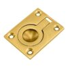 CARLISLE BRASS FRP50 Flush Ring Pull 63x50mm PB (EACH)