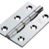Sold Drawn Brass Hinge Dssw 4x2.5/8 CP (HINGE)