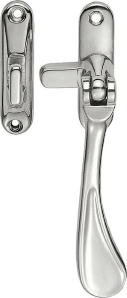 Casement Fastener C/w Hook/plate Polished Chrome (EACH)