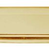 CARLISLE BRASS Letter Plate 10x3 With Knocker Polished Brass (EACH)