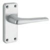 EUROSPEC SAA22 Lever Latch Furn 102x41mm Aluminium (SET)