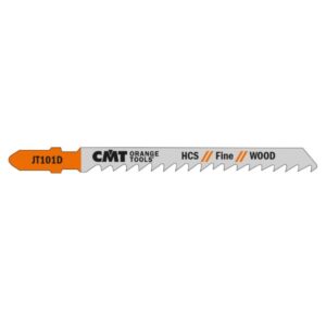 CMT JT101D-5 Jigsaw Blades Wood Straight Fine Hcs (PK 5)