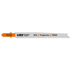 CMT JT234X-5 Jigsaw Blades Wood Straight Fine Clean Hcs (PK 5)