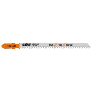 CMT JT301CD-5 Jigsaw Blades Wood Straight Fine Hcs (PK 5)
