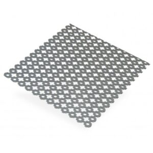Raw Steel Panel Clover 1mm 500x250mm (EACH)