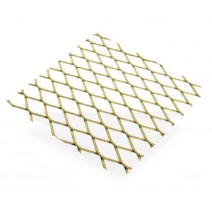 Gold Aluminium Grille 16mm 500x250mm (EACH)