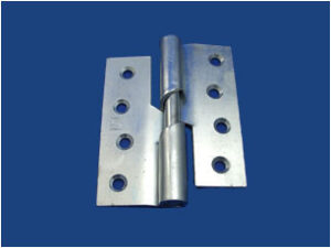 Rising Butt Hinge 102mm LH ZP (PAIR)