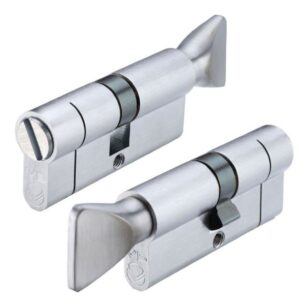 ZOO HARDWARE V5EP70CBLSC Euro Privacy Emergency Release Cylinder & Turn 70mm SCP (EACH)
