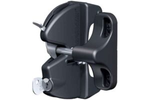 D&D TECHNOLOGIES Lokklatch Gate Latch Black (EACH)