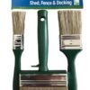 MARSHALL Woodcare Bristle Blend Brush Set 25/50/100mm (SET 3)