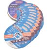 FAITHFULL Flat Cutting Disc Multi 115mm Pk10 (PK 10)