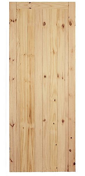 Door Softwood Framed Ledged And Braced 1981x838x45mm (M&T) (EACH)
