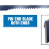 DRAPER Scrollsaw Blade Pin Wide 15 TPI (PK 12)