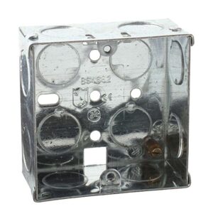 Metal Back Box Single 35mm (EACH)