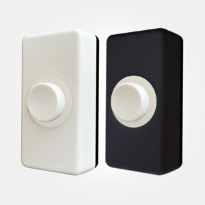 Bell Push White/Black (EACH)
