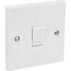 Light Switch 1-gang 2-way White (EACH)