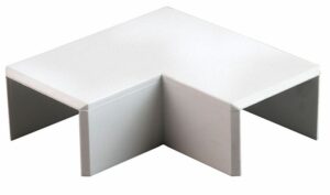Trunking Flat Angle 16x16mm White (EACH)