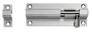 Barrel Bolt Straight 100x38mm Stainless Steel (EACH)